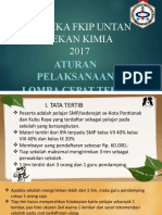 Himdika Fkip Untan Pekan Kimia 2017: Aturan Pelaksanaan Lomba Cepat Tepat