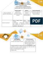 EJEMPLO Cuadro de Registro - Diario de Campo, PARA LA OBSERVACION