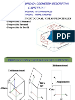 CAP. V PROYECCION ORTOGONAL - Geometria Descriptiva