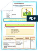 DIA 4 SESION de APRENDIZAJE Avanzamos Con Los Puntos Cardinales