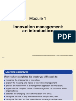 Module 1 Intro To Innovation MGT
