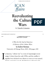 Reevaluating The Culture Wars - American Affairs Journal