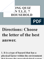 Long Quiz Fourth Quarter TLE7