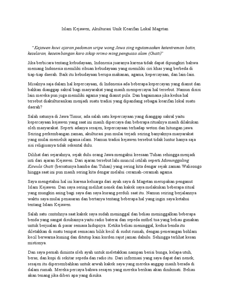 Islam Kejawen PDF