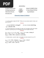 Homework of Chapter (1) (Solution)