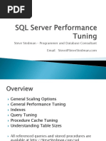 SQL Server Performance Tuning