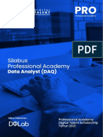 Silabus Data Analyst Proa