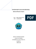 Sistem instrumentasi Elektronika_Infrared Barrier Sensor