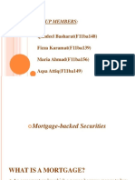 mortgage backed securities