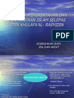 BAB 6-PEMERINTAHAN DAN PENTADBIRAN SELEPAS KHULAFA AL RASYID