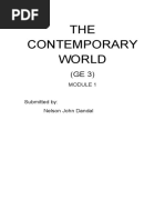 THE Contemporary World