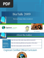 Biztalk 2009: Biswojit Kumar Sahu (Architect)