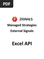 Download Create a Zignals Managed Strategy with Excel  by Declan Fallon SN50719713 doc pdf