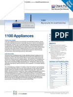 1100 Appliances: Big Security For Small Branches