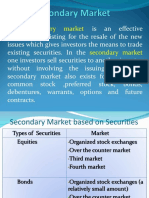 Secondary Market Trading
