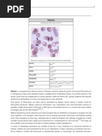 Download Full note on Malaria by Samuel Obeng SN50721539 doc pdf