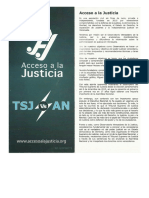 Acceso a La Justicia - TSJ vs. An