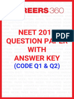 2020 Question Paper With Answer Key
