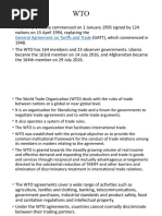 General Agreement On Tariffs and Trade