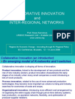 Collaborative Innovation and Inter-Regional Networks: Prof. Nicos Komninos URENIO Research Unit - Aristotle University