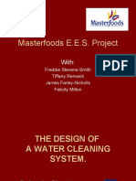 Masterfoods E.E.S. Project: With