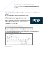 Langkah-Langkah Membuat Grafik Fungsi Trigonometri