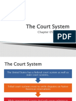 Chapter 05 The Court System - Summary Notes