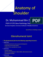 MRI Anatomy of Shoulder: Dr. Muhammad Bin Zulfiqar