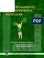 Libro El Entrenamiento de La Hipertrofia Muscular