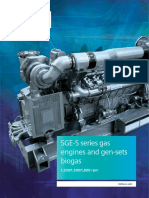 SGE-S Series Gas Engines and Gen-Sets Biogas