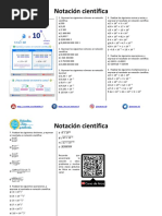 Notación Científica - Ejercicios Resueltos PDF