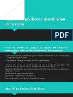 Factores Específicos y Distribución de La Renta