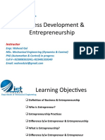 Lecture 2 SBD & Enterprenureship