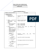 Format Administrasi Pemerintahan Desa 2021 (Peserta)