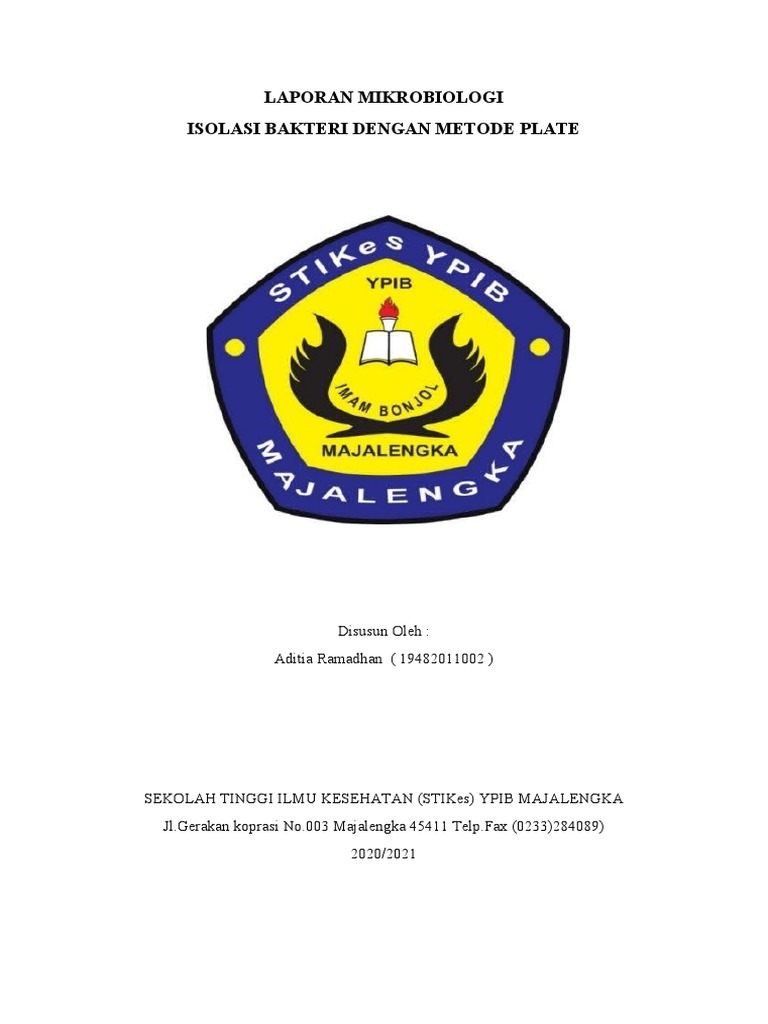 Laporan Isolasi Bakteri | PDF
