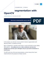 Instance Segmentation With Opencv: Click Here To Download The Source Code To This Post