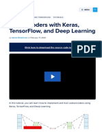 Autoencoders With Keras, Tensorflow, and Deep Learning: Click Here To Download The Source Code To This Post