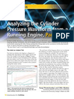 Analyzing The Cylinder Pressure Waveform From A Running Engine