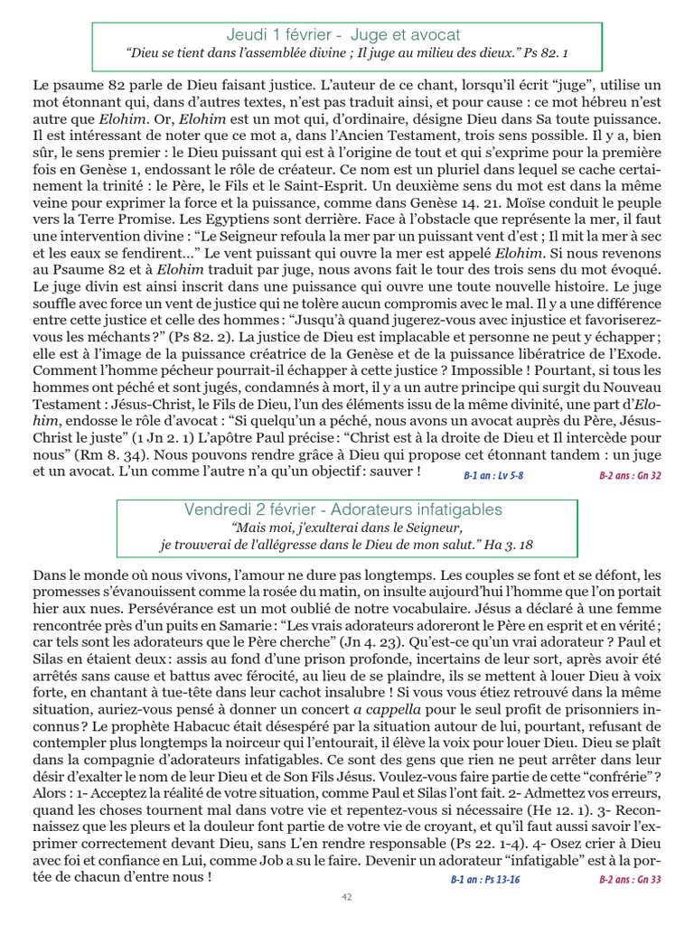 Justice divine et foi en action | PDF | Jésus | Saint-Esprit