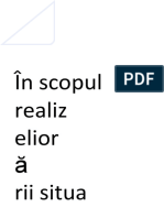 În Scopul Realiz Elior Rii Situa