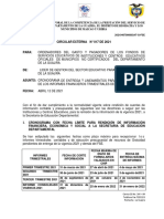 CIRCULAR EXTERNA #017 DE 2021 - CRONOGRAMA Y LINEAMIENTOS PARA RENDICION DE INFORMES VIGENCIA 2021 - Firmada