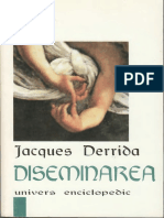 Derrida Jacques Diseminarea 1997