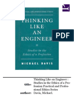 Thinking Like An Engineer