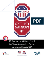 2019 US Open Information Packet - 1