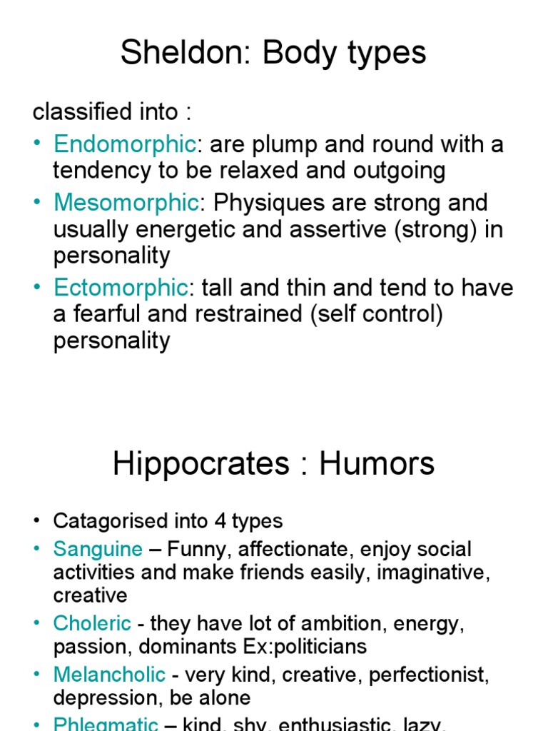 Understanding Personality Types and Theories | PDF | Id | Behavior