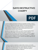 Ensayo Destructivo Charpy y No Destructivo Rayos X