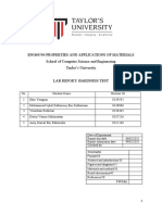 HARDNESS TEST (LAB REPORT)