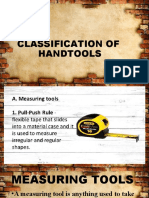 Classification of Handtools 1