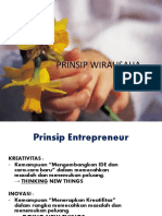 PRINSIP ENTREPRENEUR