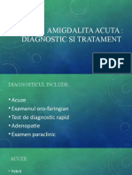 Diagnosticul Si Tratamentul Amigdalitei Acute